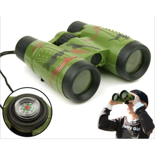 6*30 Binoculars Children Simulation CS Hunting Field Survival Camouflage Telescope Kids Toys