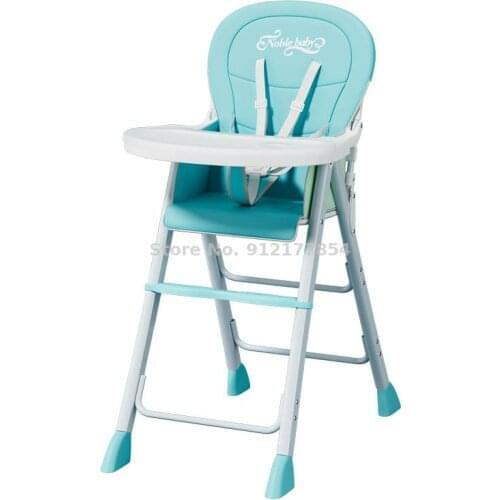 Baby dining chair foldable portable child multifunctional eating seat baby dining table and chair learning to sit chair bb stool