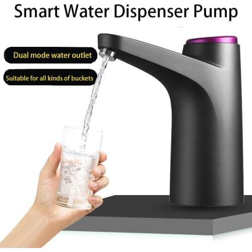 YenvQee Automatic Water Pump Dispenser Water Bottle Dispenser USB Charge Drinking Water Dispenser For Home