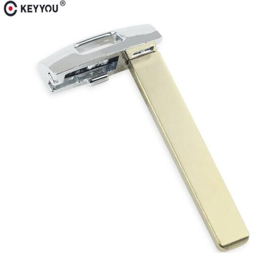 KEYYOU 10x Smart emergency insert key blade For Kia Sportage Optima S 81996-2P300 2013 2014 2015 2016 Car Remote Smart Key Blade