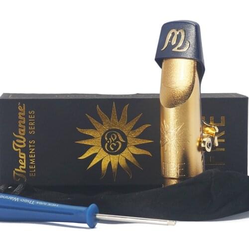 WANNE FIRE Alto Sax metal mouthpiece Pop / Jazz Usa theo wanne fire