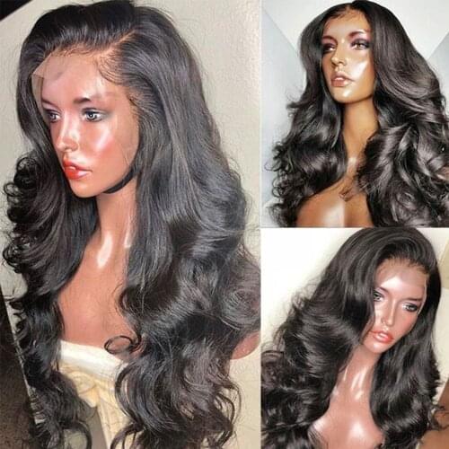 PAFF 4*4 Silk Base Glueless Human Hair Full Lace Wig 180% Remy Brazilian Body Wave Hair Silk Top PrePlucked Hairline