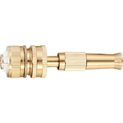 Durable Brass Water Spray Gun Household Car Wash Water Gun Portable Garden Water Gun Hose Car Wash Nozzle