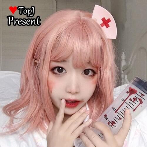 Black Pink Butterfly hairpin crystal love little bell Lolitas first love sweetheart Trinket headdress