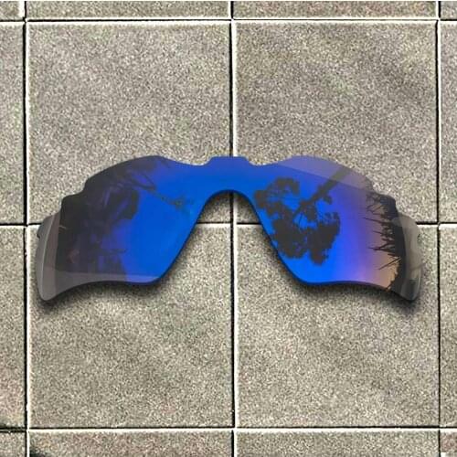 Deep Blue Polarized Sunglasses Replacement Lens for-Oakley Radar Path Vented Frame 100% UV Protection Good Fitness