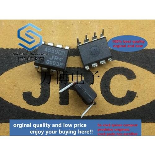 10pcs only orginal new NJM4559DD 4559 4559DD DIP8