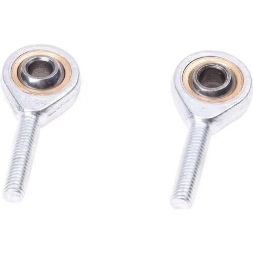 2 Piece 6mm Fisheye SA6T/ K Threaded Lager Rod End Spherical Bearings