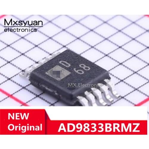 5pcs~20pcs/lot AD9833BRMZ MSOP10 AD9833BRM MSOP AD9833 SOP D68 new and original