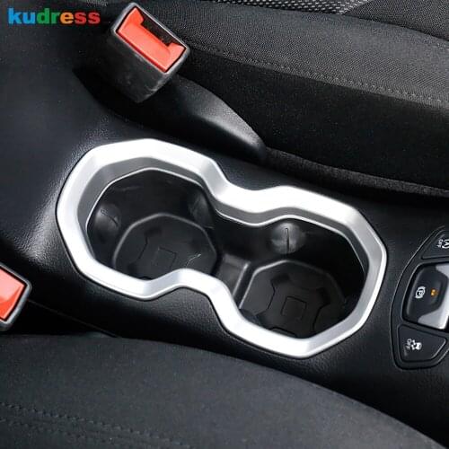 For Jeep Renegade 2014 2015 2016 2017 Water Cup Bottle Frame Holder Organizer Car Interior Glass Shelf Container Accessories