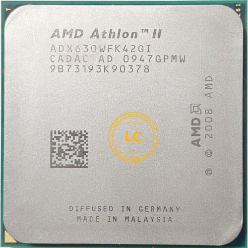 AMD Athlon II X4 630 2.8 GHz Quad-Core CPU Processor ADX630WFK42GI Socket AM3