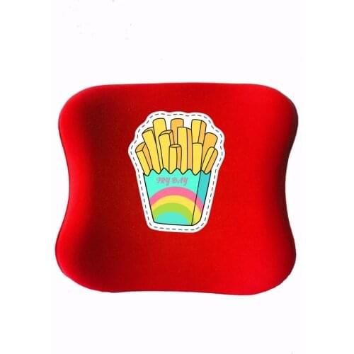 Custog Memory Foam Kids-Young Visco Waist Support Back Pillow For Study Chair Orthopedic Health Care Pad Fryday