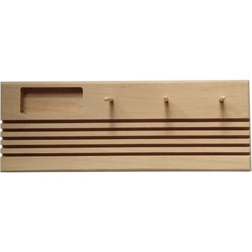 Wooden Quilting Patchwork Ruler Rack with Space Reel Holder Spool Storage DIY Arts Crafts Sewing Drop Ship