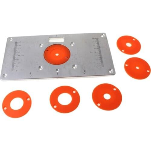 Router Table Insert Plate Mounting DIY Flip Board for Woodworking Engraving Tool 517A