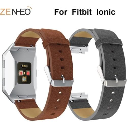 Men Womens Watches strap Leather watch band For Fitbit Ionic bracelet replacement Watchband For Fitbit Ionic Wristbands straps