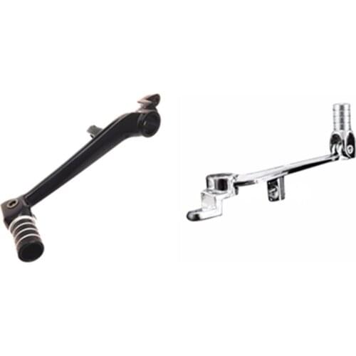 Motrocycle Black /Chrome Folding Brake Foot Pedal Lever Shift For Suzuki GSX-R 600 GSX-R 750 GSX-R1000
