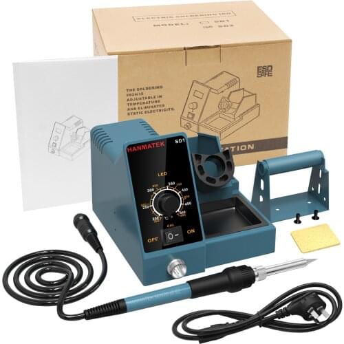 SD1 SD2 LED digital show soldering station/rework station 60W temperature control ESD for phone PCB IC SMD BGA soldering tools