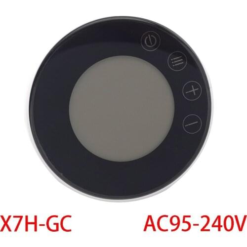 X7H-GC Touch Screen Thermostat AC95-240V 3A Warm Floor Heating Thermoregulator Gas BoilerTemperature Controller