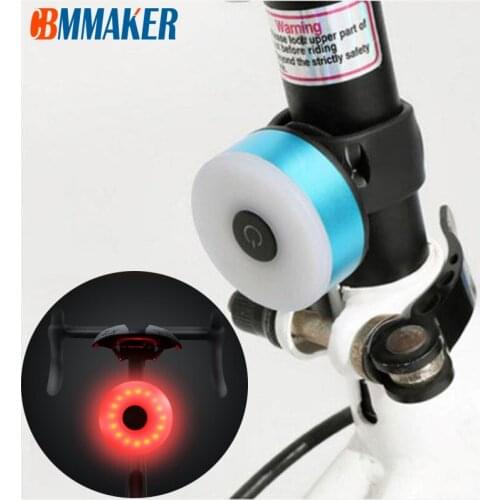 Cycling Back Lamp Bicycle Tail Light USB Rechargeable Bike Rear Light Mini Flash Taillight Safety Warning Lights MTB Bike Lamp
