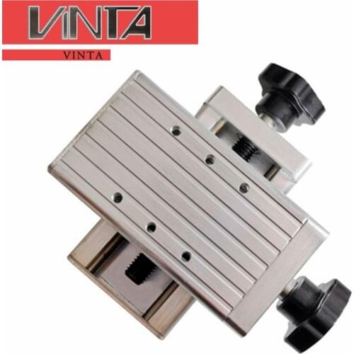 2D Welding gun mobile slide Micro-tuning automation welding equipment Fine-tuning Cross Slider High Precision Screw Slide Table