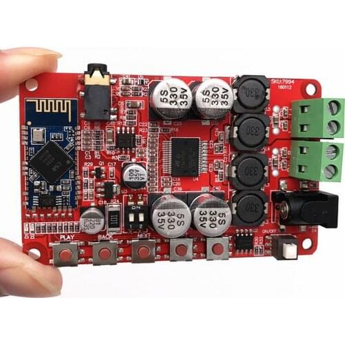 50pcs TDA7492P 50W+50W Bluetooth 4.0 Wireless Digital Audio Receiver Amplifier Board