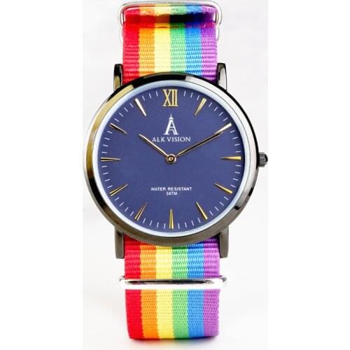 ALK VISION Mens Waterproof Watch