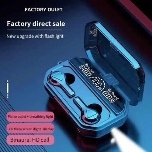 KINGSTAR Wireless Earphones TWS Bluetooth 5.1 Headphones Sport Headphone Earbuds Headsets With Microphone 2000mAh Charging Box