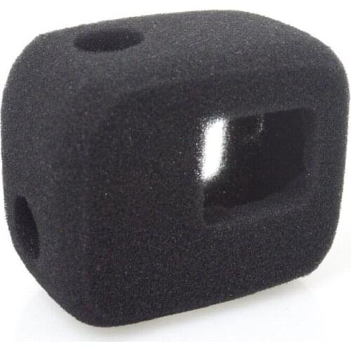 Clownfish FOR Gopro Wind Slayer Case Windscreen Windscreen Windshield Sponge Frame Cover HERO 5/6/7/8 Black Camera Accessories