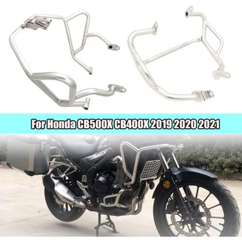 For Honda CB500X CB400X CB500 X CB 400X 2019 2020 2021Motorcycle Upper Lower Engine Guard Crash Tank Bar Bumper Frame Protector