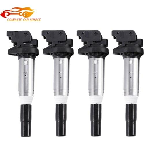 12137575010 4PCS Ignition Coils Suit For 2007-16 Mini Cooper Countryman Paceman L4 1.6L C1692 UF598