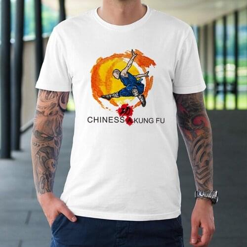 Creative Design China Shaolin Temple Kung Fu T Shirt Men Women Vintage Tops Cotton Cool T-Shirt Graphic Tees