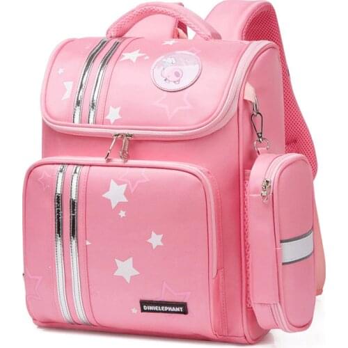 Primary 1-3 Grade School Bag for Girls Children Orthopedic Backpack Kids Cartoon Waterproof Book Bag Mochila Infantil Escolares