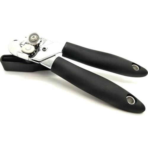 Can Opener High Quality Convenience Can Black Opener Kitchen Accessories Tool Kitchen Stainless Steel Can Tin Opener