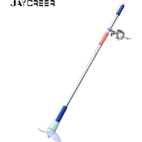 JayCreer 120CM Drilling Paddle Hand Outboard Motor For Kayak ,Inflating Boat ,Canoe