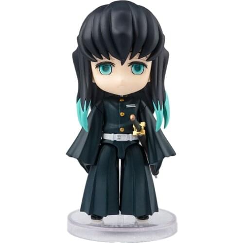 Pre-Sale Demon Slayer Tokitou Muichirou 9Cm Q Version Japanese Anime Desktop Ornaments Collectibles Model Anime Figurine Toys