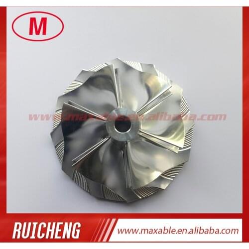 TD05H 20G 49179-43400 forward 52.56/68.01mm 6+6 blades turbo billet/milling/aluminum 2618 compressor wheel for 49179-00260/EVO