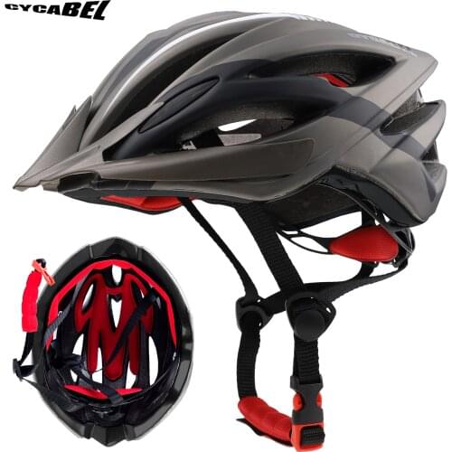 CYCABEL Titanium Cycling Helmet PC Full Edge Bicycle Helmet In-mold Mountain Road Bicycle MTB Helmet Safe Men Women Bike Helmet