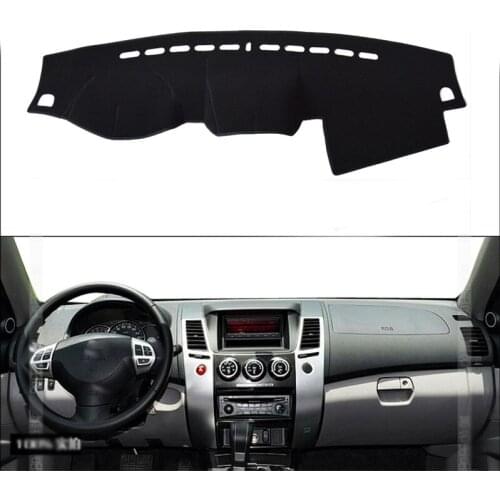 Interior Dashboard Carpet Photophobism Protective Pad Mat For Mitsubishi Pajero