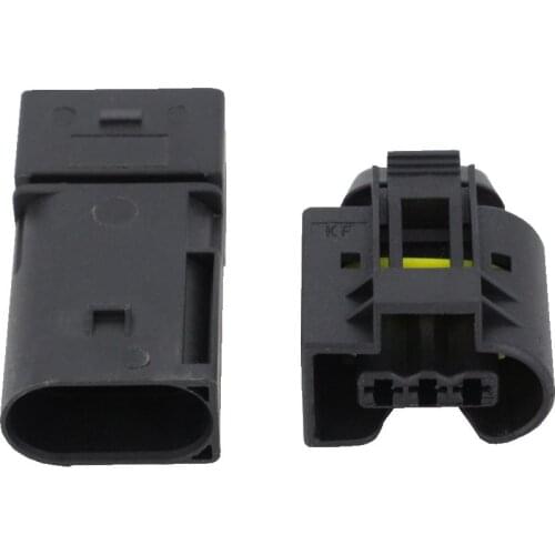 3 Pin Auto Connector ABS Sensor Electrical Wire Connector Female And Male DJ7038-3.5-11/21 For Benz BMW Kostal 3P
