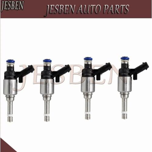 4PCS 06H906036G Fuel Injector fit For AUDI A3 A4 A5 A6 A8 Q3 Q5 TT 2.0 TFSI quattro 2004-2017 Part NO# 06H906036E 06H906036P