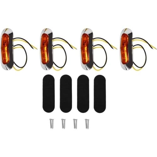 Marine Boat Light Cockpit Decoration Light Boat Navigation Light for Boat Yacht Fishing Pontoon 12V 24V 4Pcs