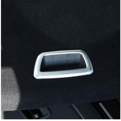 ABS Chrome Rear Tail Trunk Box Frame Cover Trim Car Accessories For BMW X2 F47 2018 For BMW X1 F48 2016-2018