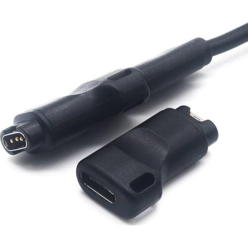 USB 3.1 Type C Female to 4pin Smart Watch Charge Converter Adapter For Garmin Fenix 5/5S/5X/6 Forerunners 45/45S/245/245M/935