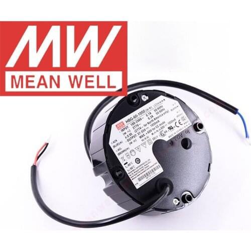 Mean Well HBG-60-1050/1400/2100 Class II design/PFC Function Power Supply Meanwell 60W Constant Current Mode LED Driver