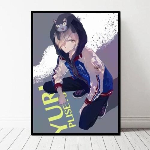 Diy 5D Diamond Painting Yuri Ice Animation Picture Home Decoration Embroidery Painting Cross Stitch Full Diamond Wall Sticker