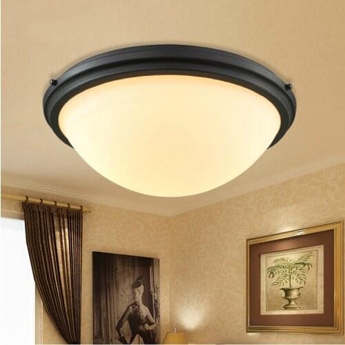 Wrought iron lamps and lanterns of study hallway lights Europe type restoring ancient ways corridor corridor balcony lamp