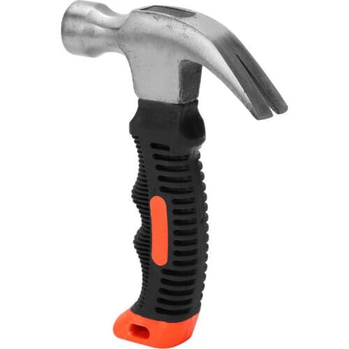 Mini Claw Hammer Portable Ergonomic Handle Small Car Hammering Nailing Woodworking Striking Tools for Knocking Nailing