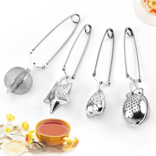 Stainless Steel Tea Infuser Mesh Reusable Tea Bag Tea Filter Tea Strainer Mug Teapot Gadgets
