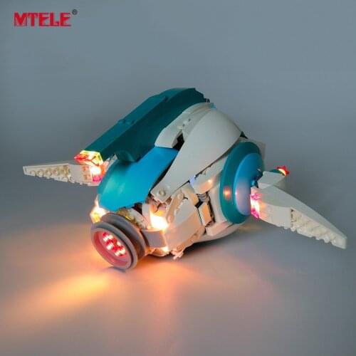 MTELE Brand LED Light Up Kit For 70830 , (NOT Include The Model)