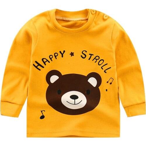 2019 new autumn baby girl clothes childrens unicorn t shirt baby girl long sleeve t shirt kids clothing shirts boys t shirt