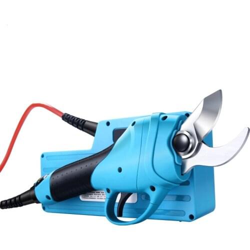 Plug-in electric scissors fruit coarse branch trimmer knapsack gardening pruning multi-functional lithium electricity cut